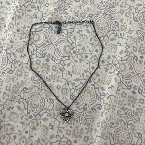 Heart shaped eyeball necklace